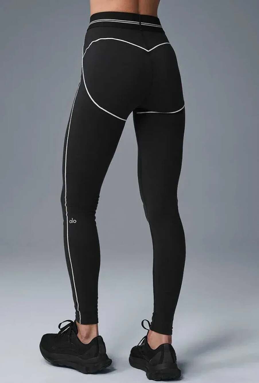 Alo Yoga Airbrush High-Waist Heart Throb Legging Size S